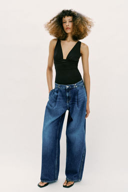 BODY POLIAMIDA ESPALDA ABIERTA / Negro - Zara фото 5