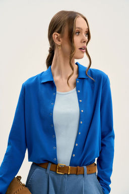 Джемпер GO F1013/19-02.164-170 василек - Pirs фото 3