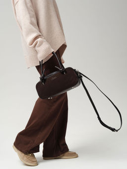 Сумка Curl DBR 31363 черный каштан  фото 9