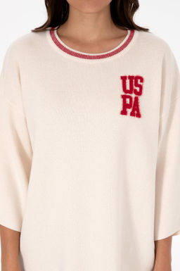 Kad_n Krem Melanj Kazak Sepette S_rpriz _ndirim - U.s. polo assn фото 6