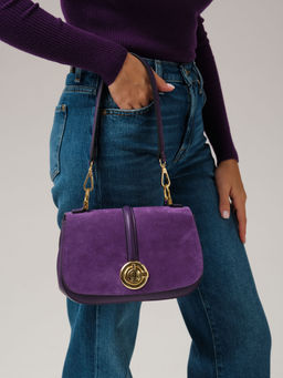 Кросс-боди сумка Azaro 30805 фиолетовая орхидея