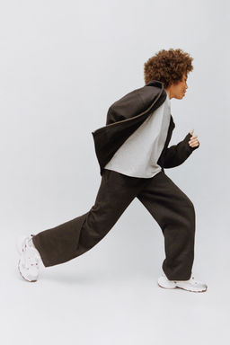 FLEECE SWEATSHIRT AND BALLOON TROUSERS SET - Zara фото 11