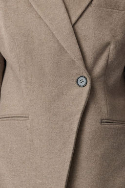 TRENDYOLMILLA Bordo Kase Fitted Blazer Ceket TWOAW25BC00011 фото 8