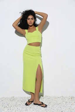 Укороченная блузка-топ корсетного дизайна - Incity фото 6