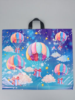 Цена за 25 шт. Пакет подарочный «Подарочный десант», полиэтиленовый с петлевой ручкой, 60×50 см, 70 мкм