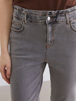 Slim Mom Kad?n Jean Pantolon