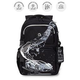 RB-653-2 Рюкзак школьный с обвесом и картхолдером на держателе - Grizzly фото 41