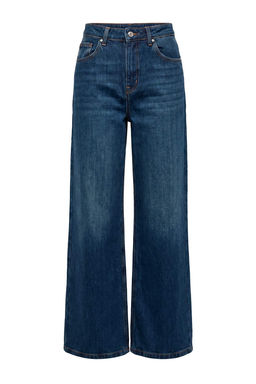 Premium Koyu Mavi Tencel Kar___ml_ Normal Bel Wide Leg Geni_ Pa_a Jeans TWOAW27JE00064