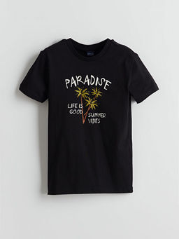 Bisiklet Yaka Erkek ?ocuk Ti??rt