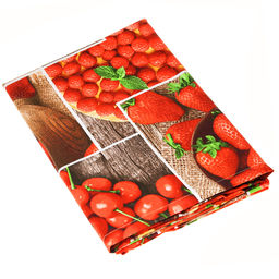 Урожай Скатерть 200х145см, длина стола до 160см, на 6-8 персон, хлопок Премиум 186г/м2, Домашняя мода (Россия)  фото 8