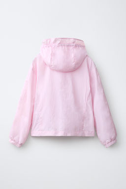 CHUBASQUERO CAPUCHA WATER REPELLENT / Rosa - Zara фото 4