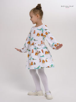 Платье Моана птички на белом - Sovalina фото 11