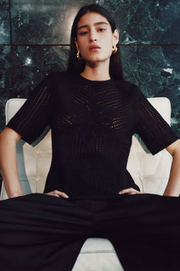 Top efecto crochet - H&m фото 4