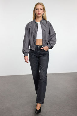 Siyah Normal Bel Straight Jeans TWOAW25JE00088