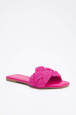 Trendyol Shoes Taba Orgu Kad?n Has?r Terlik TAKSS25TE00030 - Trendyolmilla фото 15