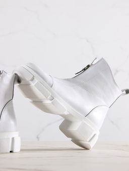 Ботинки 330.21074w. белый/Шерсть