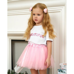 Набор для фотосессии KAFTAN Пушистая снежинка; юбка трёхслойная и заколки для волос