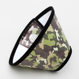 Ветеринарный воротник №6, обхват шеи 19-22,5 см, высота 10,5 см, хаки - Пижон фото 2