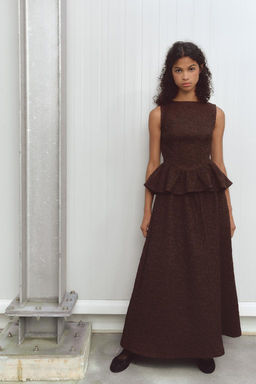 JACQUARD MID-LENGTH SKIRT