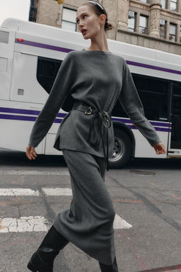 PLAIN SOFT-TOUCH KNIT JUMPER - Zara фото 2