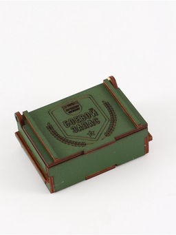 Цена за 2 шт. Коробка подарочная деревянная Боевой запас 8.5?6?3.5 см