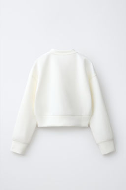 CHAQUETA BOMBER SPORTY / Blanco - Zara фото 4