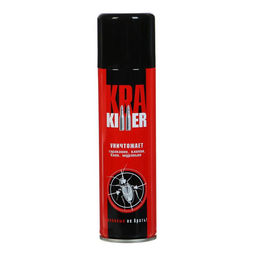 Цена за 2 шт. Аэрозоль от насекомых Дихлофос KRA Killer от ползающих насекомых, 230 мл