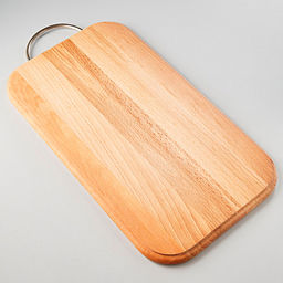 Ом-30 Доска разд. из бука "Классика с металлом" 300*190*15