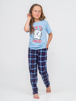 775/3Д Пижама детская "Голубой"