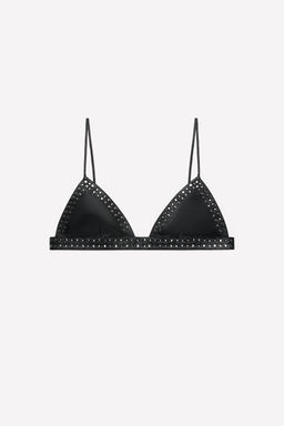 LEATHER STUDDED BRALETTE LUDOVIC DE SAINT SERNIN x ZARA фото 5