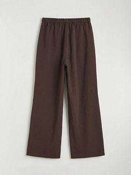 Beli Lastikli Modal Kar???ml? Kad?n Pantolon