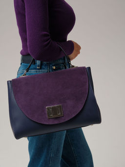 Сумка Azaro 30608 фиолетовый цветок