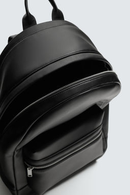 MOCHILA TEXTURA / Negro - Zara фото 7