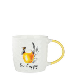 Кружка 355 мл MILLIMI Пчелки, фарфор арт. 806-514