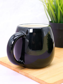 Кружка керамическая Penguin, black, 500 мл