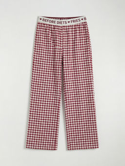 Ekose K?z ?ocuk Pijama Alt