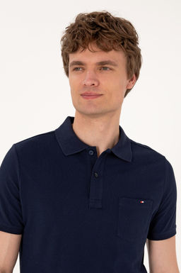 Erkek Regular Fit Polo Yaka Lacivert Ti__rt Sepette S_rpriz _ndirim - U.s. polo assn фото 2