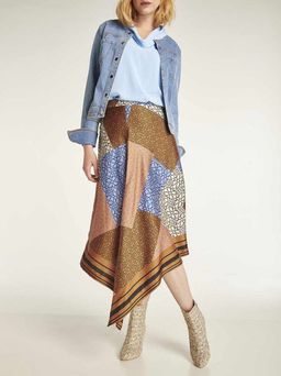 Юбка, пестрая