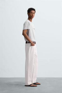 SLIM FIT SLOGAN T-SHIRT - Zara фото 4