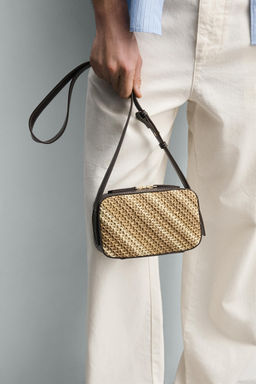 BANDOLERA TRENZADA / Marr?n