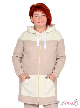 Толстовка Модель №1426 размеры 44-84 - Plusmoda фото 6