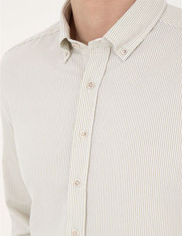 Ye_il Slim Fit Uzun Kollu G_mlek - Pierre cardin фото 7
