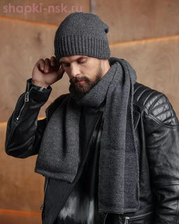 M 473 F 473 Комплект мужской флис (колпак+шарф)