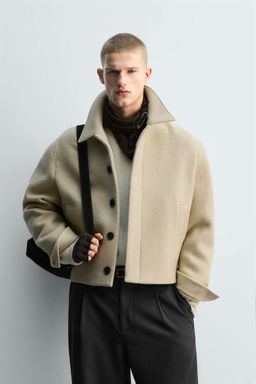 LIMITED EDITION WOOL BLEND JACKET - Zara фото 2