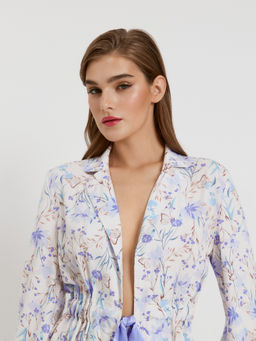 31200260019 Блузка жен. Anouk белый принт - Infinity Lingerie фото 4