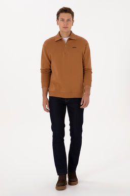 Erkek Koyu Mavi Straight Fit Jean Pantolon