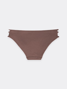 Цена за 2 штуки! Трусы женские слип-бикини в бежевом цвете тауп 412718 - Mark formelle фото 7