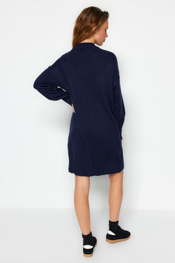 TRENDYOLMILLA Antrasit Mini Triko Super Genis Kal?p Yumusak Dokulu Elbise TWOAW24EL00035  фото 14