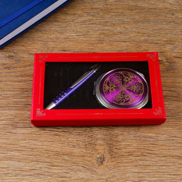 Набор подарочный 2в1 (ручка, зеркало) микс - Simaland фото 13