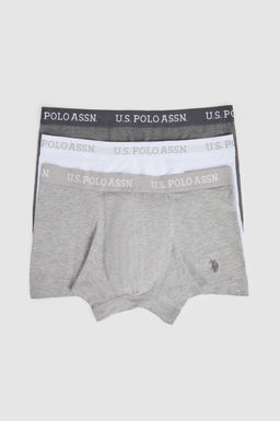 Erkek Antrasit Melanj 3l_ Boxer Tak_m_